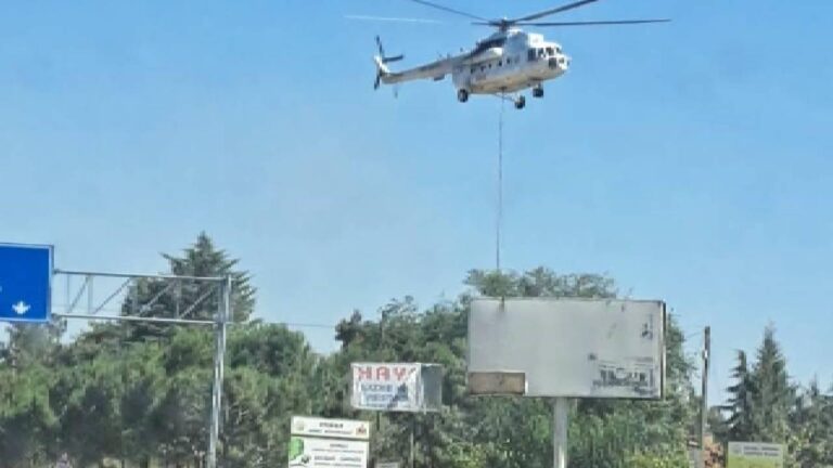 Denizli’de ormanlık alanda çıkan yangın büyümeden söndürüldü