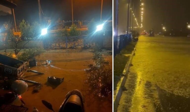 Kaz Dağları'nda eriyen kar ve şiddetli yağış Edremit'te su baskınlarına neden oldu – Son Dakika Türkiye Haberleri