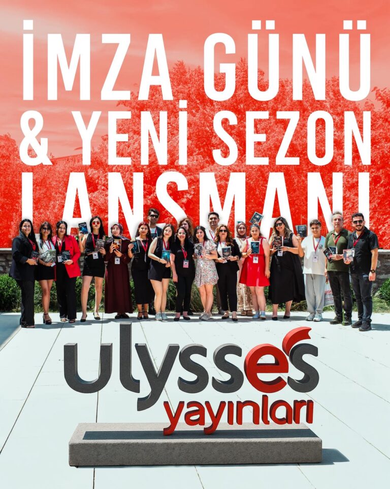 Ulysses Yayınları’ndan Edebiyat Dolu Bir Buluşma – Yeni Sezon Lansmanı ve İmza Günü