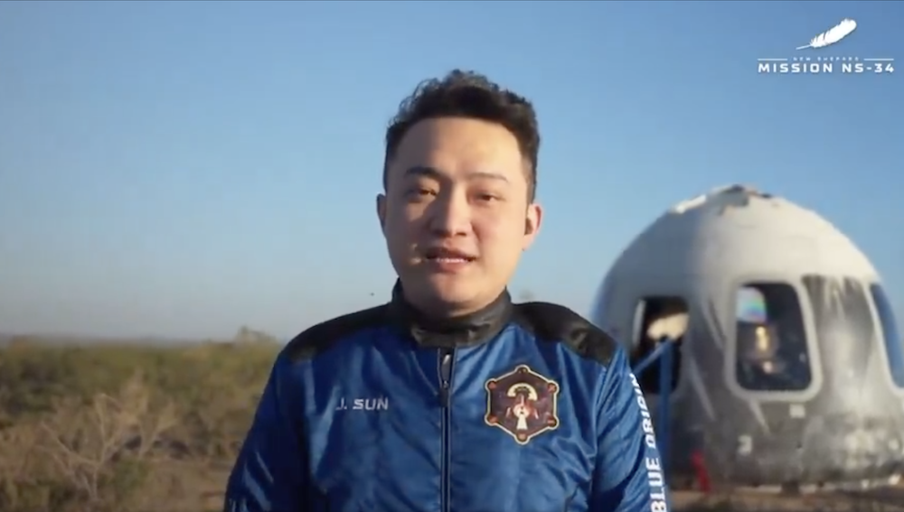 Uzay, IPFS, Justin Sun