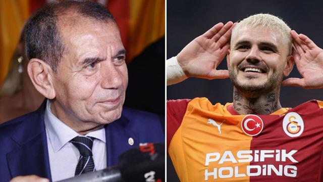 Dursun Özbek’ten TFF’ye olay gönderme! Icardi için müjdeyi verdi