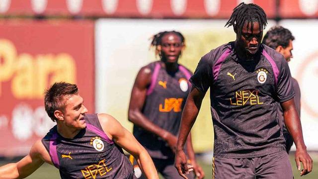 Galatasaray, Sporting maçı hazırlıklarını sürdürdü